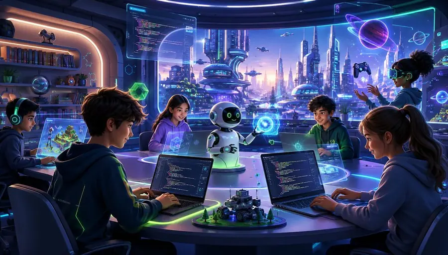 Online coding education for children and teens